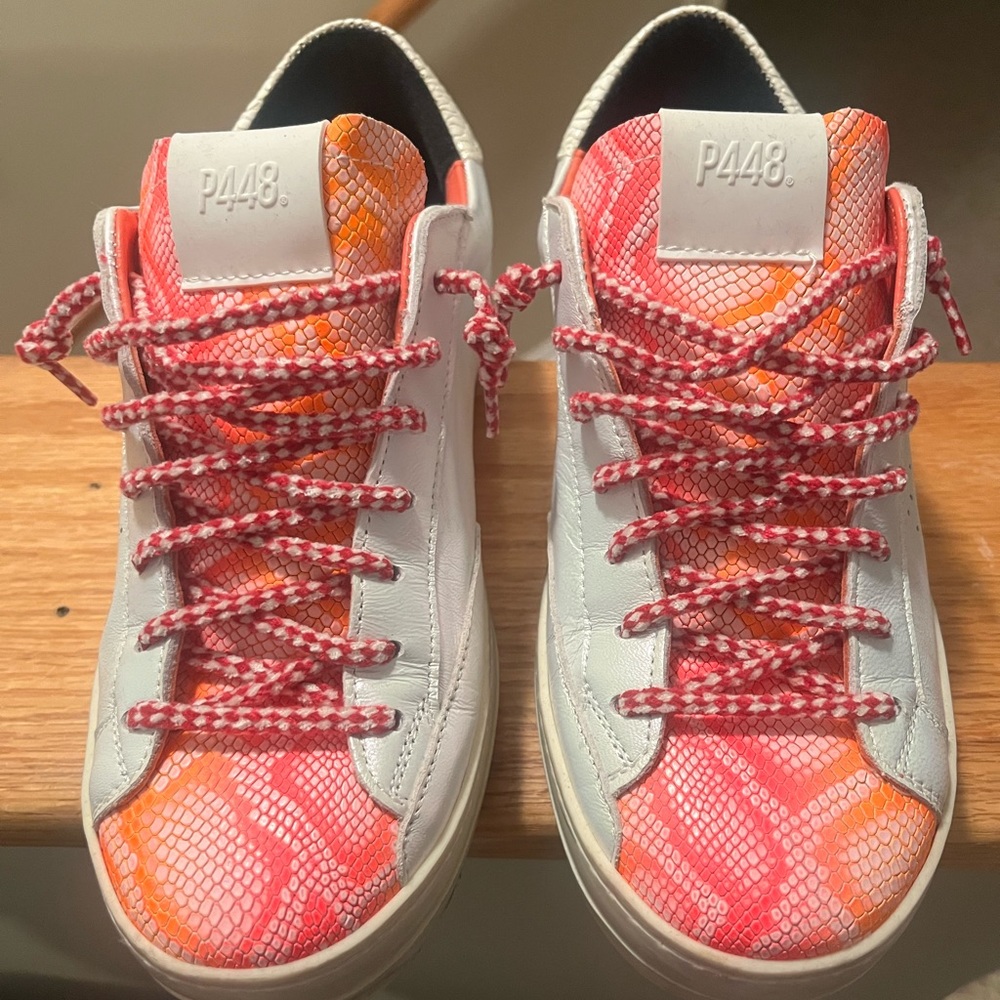 P448 sneakers, only worn once, like new condition, size 37